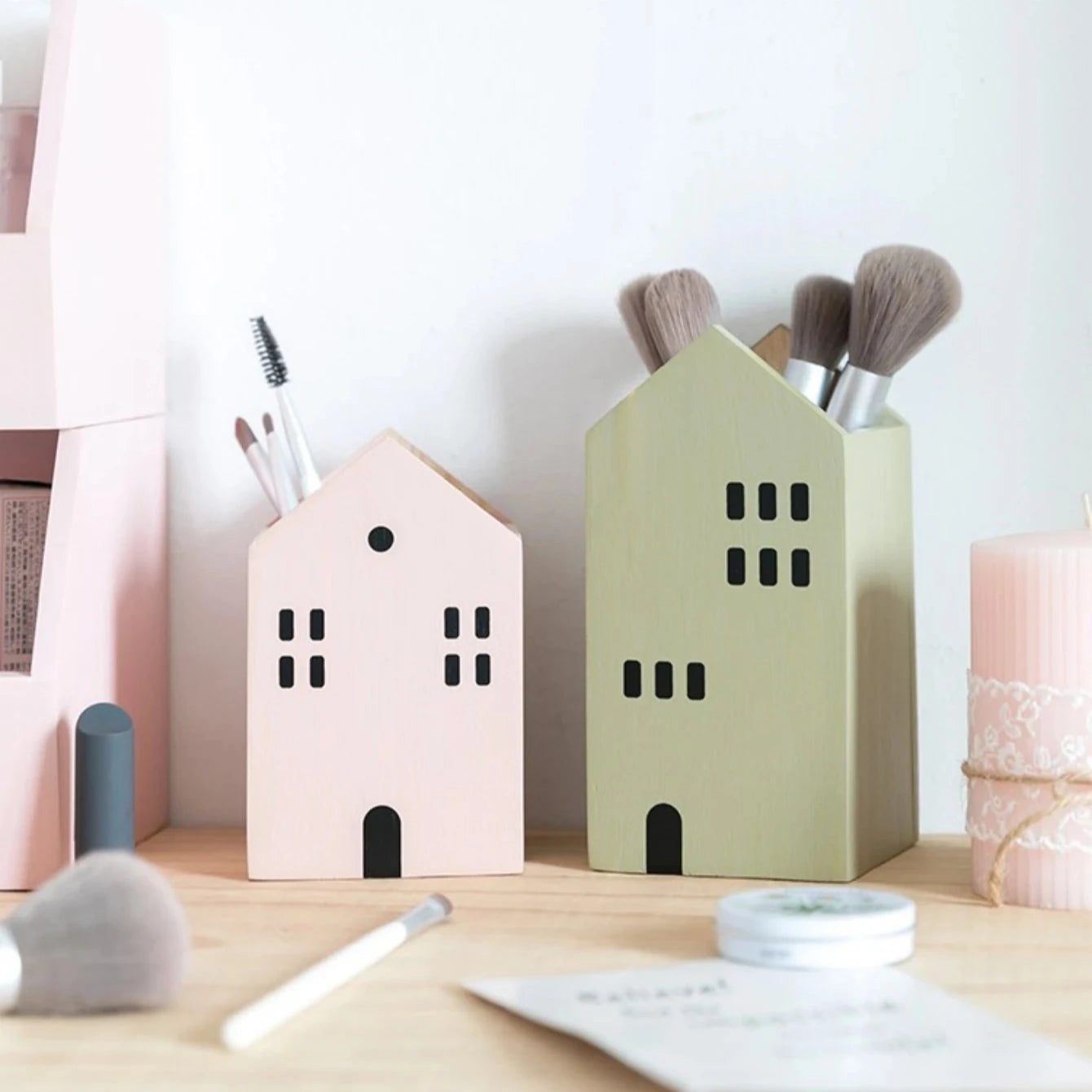 Petite House Pen Holder