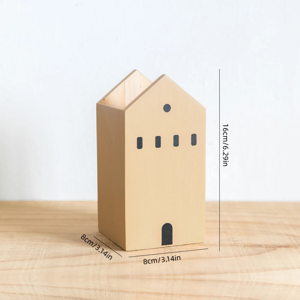 Petite House Pen Holder