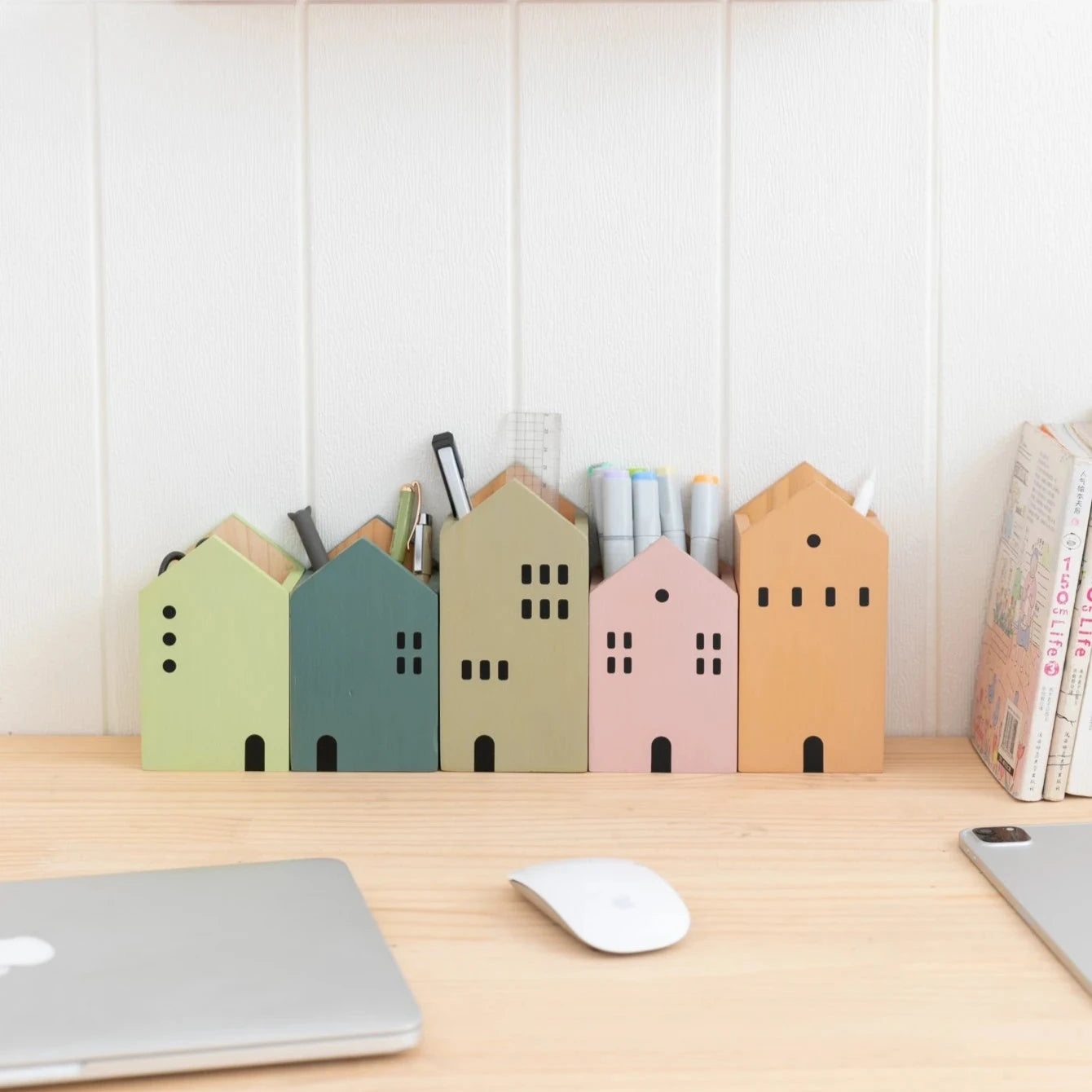 Petite House Pen Holder