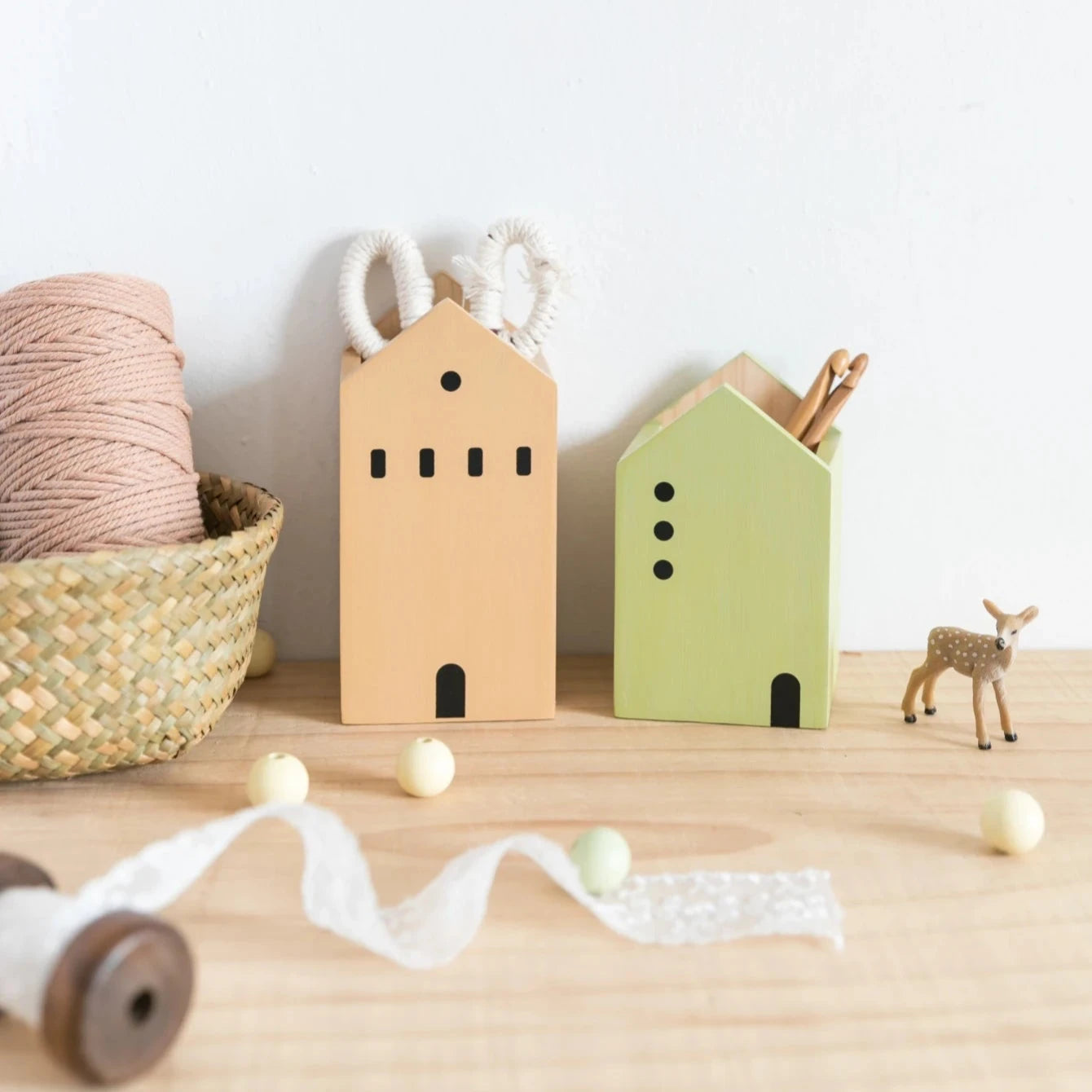 Petite House Pen Holder