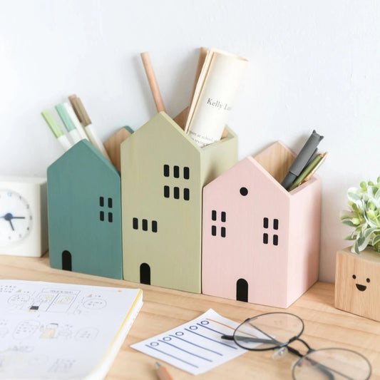 Petite House Pen Holder